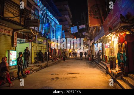 Népal. Katmandou. Thamel Banque D'Images