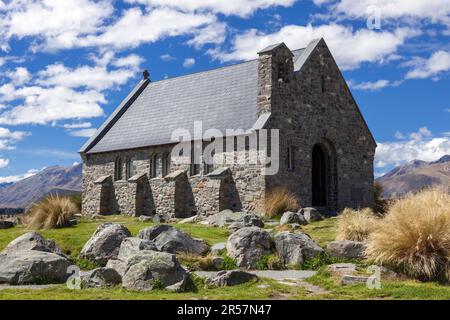 Le Lac Tekapo, RÉGION DU MACKENZIE/Nouvelle-zélande - 23 février : église du Bon Pasteur au Lac Tekapo en Nouvelle-Zélande le 23 février 2012 Banque D'Images