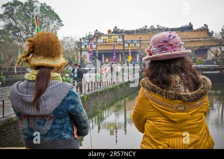 Dai Noi. Citadelle impériale. Teinte. Vietnam Banque D'Images