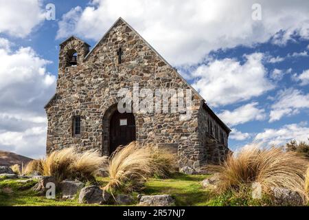 Le Lac Tekapo, RÉGION DU MACKENZIE/Nouvelle-zélande - 23 février : église du Bon Pasteur au Lac Tekapo en Nouvelle-Zélande le 23 février 2012 Banque D'Images