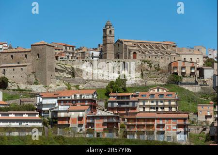 Cerami, province d'Enna, Sicile, Italie Banque D'Images