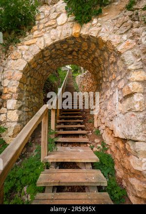 Szadvar, Szodliget est un château historique ou fort en ruine dans le nord-est de la Hongrie. Il y a sur le sommet du fort-montagne ce qui est 460meters haut. Il s'agit d'un Banque D'Images