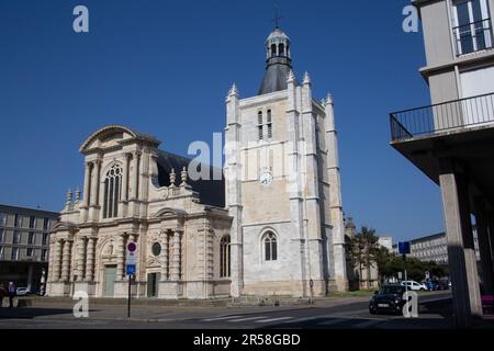 Cathédrale du Havre - Cathédrale notre-Dame du Havre -une église catholique romaine au Havre, Normandie France Banque D'Images