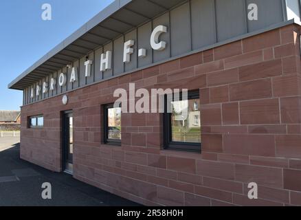 La billetterie de l'Arbroath football Club à Gayfield Park, Arbroath. Banque D'Images