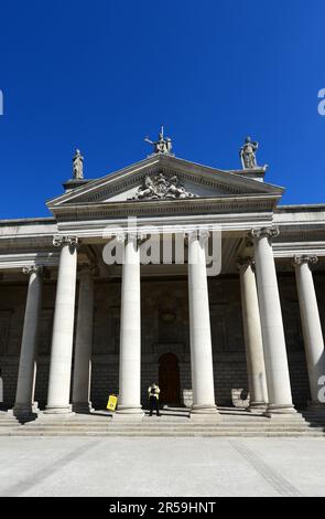 Les chambres du Parlement irlandais à Dublin, en Irlande. Banque D'Images