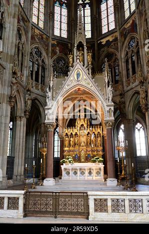 Vienne, Autriche. Église votive de Vienne. Choeur de l'Église votive Banque D'Images