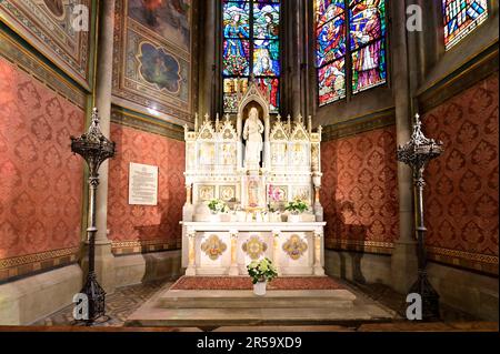 Vienne, Autriche. Église votive de Vienne. La chapelle de l'évêque Banque D'Images