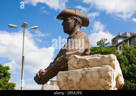 Omar Torrijos (président du Panama) monument à la Havane Banque D'Images