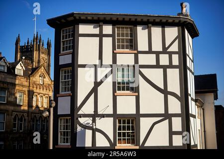 Bar à huîtres Manchester Sinclairs Banque D'Images