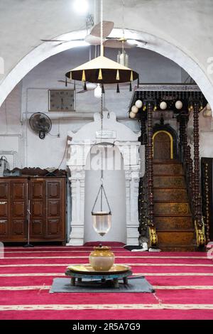 La mosquée Zainuddin Makhdoom est une célèbre mosquée située à Ponnani, dans le district de Malapuram, au Kerala, 20-05-2023 Banque D'Images