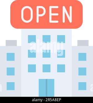 Ouvrir l'image vectorielle de l'icône. Illustration de Vecteur