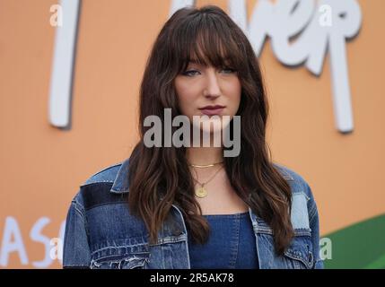 Los Angeles, États-Unis. 01st juin 2023. AVA Michelle arrive à Netflix n'AI JAMAIS je LA SAISON 4 première projection tenue au Regency Village Theatre à Westwood, CA le jeudi, ?1 juin 2023. (Photo par Sthanlee B. Mirador/Sipa USA) crédit: SIPA USA/Alay Live News Banque D'Images