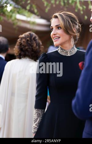 Amman, Jordanien. 01st juin 2023. Reine Rania de Jordanie à Amman, on 01 juin 2023, crédit : Cour hachémite royale/Albert Nieboer/pays-Bas OUT/point de vue OUT/dpa/Alamy Live News Banque D'Images