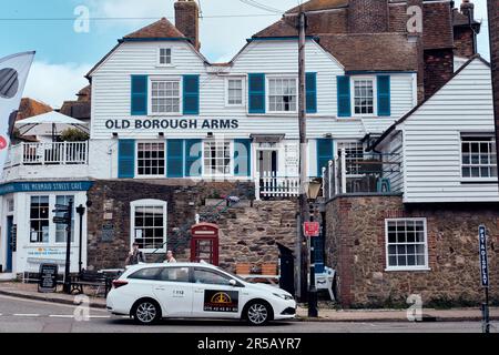 Le pub Old Borough Arms à Rye, East Sussex Banque D'Images