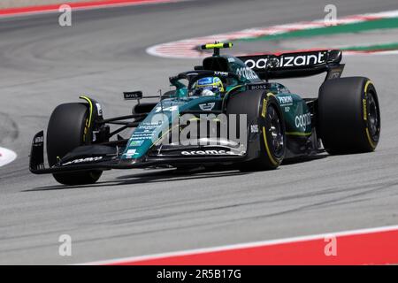 Barcelone, Espagne. 02nd juin 2023. Fernando Alonso (ESP) Aston Martin F1 équipe AMR23. Championnat du monde de Formule 1 02.06.2023, Rd 8, Grand Prix d'Espagne, Barcelone, Espagne, Journée d'entraînement. Le crédit photo doit être lu : images XPB/Press Association. Crédit : XPB Images Ltd/Alamy Live News Banque D'Images