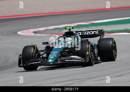 Barcelone, Espagne. 02nd juin 2023. Fernando Alonso (ESP) Aston Martin F1 équipe AMR23. Championnat du monde de Formule 1 02.06.2023, Rd 8, Grand Prix d'Espagne, Barcelone, Espagne, Journée d'entraînement. Le crédit photo doit être lu : images XPB/Press Association. Crédit : XPB Images Ltd/Alamy Live News Banque D'Images