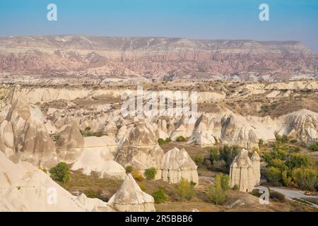 Photo de la Vallée de l'Amour sur la Cappadoce Turquie Banque D'Images