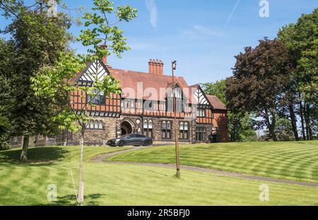 Wigan Hall, domicile du Sports Office, Wigan, Greater Manchester, Angleterre, Royaume-Uni Banque D'Images