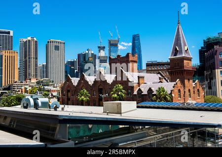 The Rocks - la plus ancienne région historique de Sydney, Nouvelle-Galles du Sud, Australie Banque D'Images