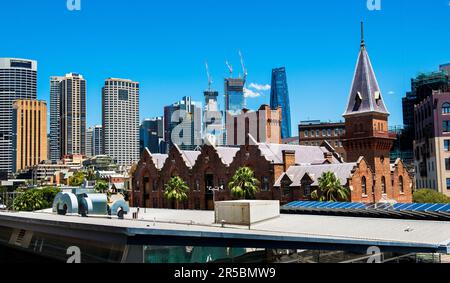 The Rocks - la plus ancienne région historique de Sydney, Nouvelle-Galles du Sud, Australie Banque D'Images