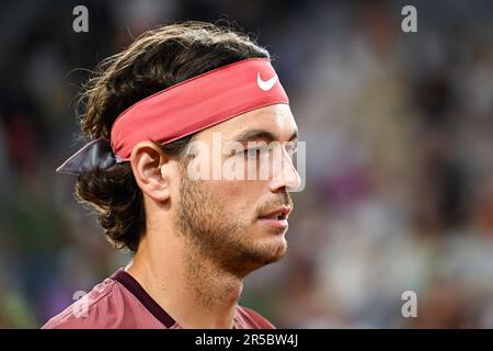 Paris, France. 01st juin 2023. Taylor Fritz des Etats-Unis lors de l'Open de France, grand tournoi de tennis de Slam sur 1 juin 2023 au stade Roland Garros à Paris, France. Photo Victor Joly/DPPI crédit: DPPI Media/Alay Live News Banque D'Images