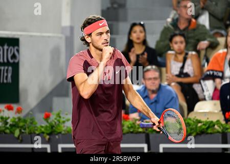 Paris, France. 01st juin 2023. Taylor Fritz des Etats-Unis lors de l'Open de France, grand tournoi de tennis de Slam sur 1 juin 2023 au stade Roland Garros à Paris, France. Photo Victor Joly/DPPI crédit: DPPI Media/Alay Live News Banque D'Images