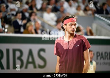 Paris, France. 01st juin 2023. Taylor Fritz des Etats-Unis lors de l'Open de France, grand tournoi de tennis de Slam sur 1 juin 2023 au stade Roland Garros à Paris, France. Photo Victor Joly/DPPI crédit: DPPI Media/Alay Live News Banque D'Images