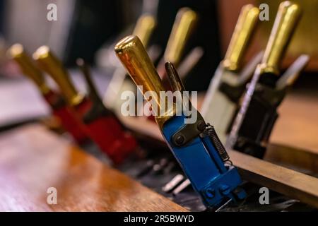 Vintage London Underground Switchgear TFL transport pour Londres Banque D'Images