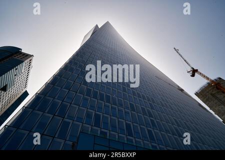 Tour Azrieli Sarona à tel-Aviv, Israël Banque D'Images