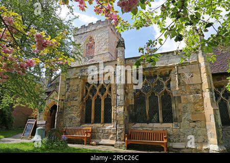 Église de la Sainte-Trinité (maintenant en charge de la Fiducie pour la conservation des églises), Goodramgate, York, North Yorkshire, Angleterre, Grande-Bretagne, Royaume-Uni, Europe Banque D'Images