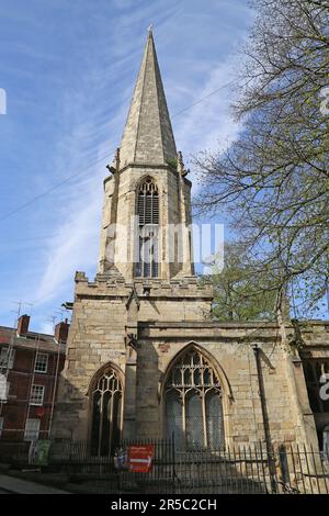 York Saint Mary's Visual Art venue (ancienne église), Castlegate, York, North Yorkshire, Angleterre, Grande-Bretagne, Royaume-Uni, Royaume-Uni, Europe Banque D'Images