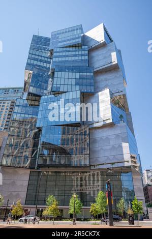 Vancouver (Colombie-Britannique) - 26 mai 2023 : édifice Deloitte, rue Georgia Ouest. Banque D'Images
