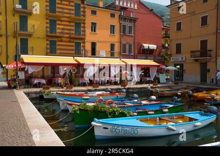 Castelletto di Brenzone, Lac de Garde, Italie Banque D'Images