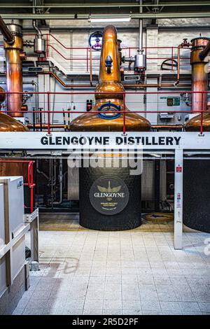 Glengoyne Distillery - Dumgoyne, Stirlingshire, Scotland, UK Banque D'Images