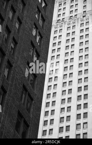 L'architecture variée des gratte-ciel de Pittsburgh, en Pennsylvanie Banque D'Images