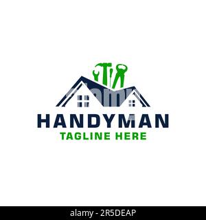 handyman service icône vecteur logo inspiration Illustration de Vecteur