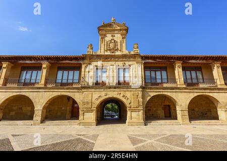 Hôtel de ville de Santo Domingo de la Calzada à la Rioja, Espagne Banque D'Images