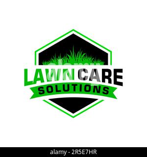 soin de pelouse logo design créatif idée vecteur inspiration Illustration de Vecteur