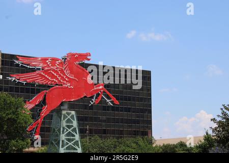 Denton, Dallas et Deep Ellum, centres d'intérêt du centre-ville Banque D'Images
