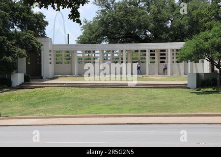 Denton, Dallas et Deep Ellum, centres d'intérêt du centre-ville Banque D'Images
