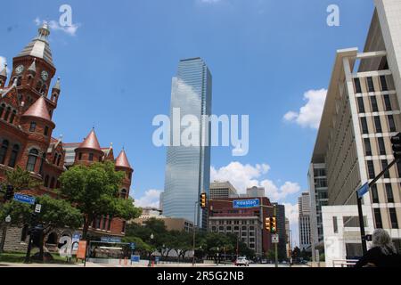 Denton, Dallas et Deep Ellum, centres d'intérêt du centre-ville Banque D'Images