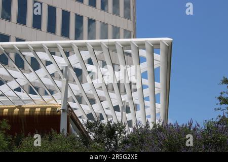 Denton, Dallas et Deep Ellum, centres d'intérêt du centre-ville Banque D'Images