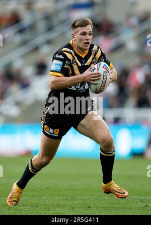 Bradley Martin de Castleford Tigers lors du match de la Super League de Betfred à St. Parc James, Newcastle upon Tyne. Date de la photo: Samedi 3 juin 2023. Banque D'Images