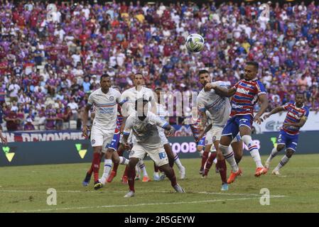 Fortaleza, (ce) 03/06/2023 - Campeonato Brasileiro / Fortaleza x Bahia - Pacheco durante partida entre Fortaleza x Bahia disputada na Arena Castelão, Banque D'Images