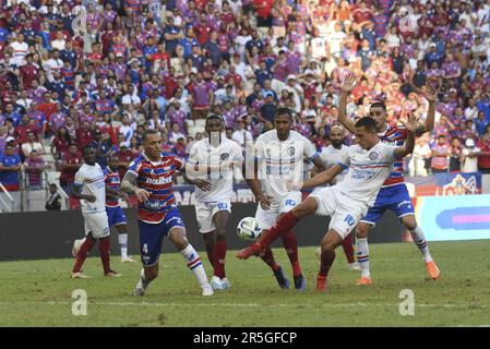 Fortaleza, (ce) 03/06/2023 - Campeonato Brasileiro / Fortaleza x Bahia - Titi durante partida entre Fortaleza x Bahia disputada na Arena Castelão, em Banque D'Images