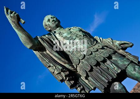 Gaius Julius Caesar (13 juillet 100 avant J.-C. ? 15 44 mars BC) était un général romain et homme d'État. Utile pour les concepts de leadership Banque D'Images