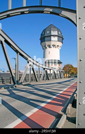 Water Tower, Darmstadt, Hesse, Allemagne Banque D'Images