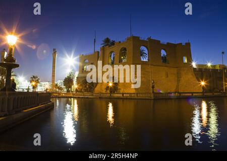 Musée national, place verte, Tripoli, Libye Banque D'Images