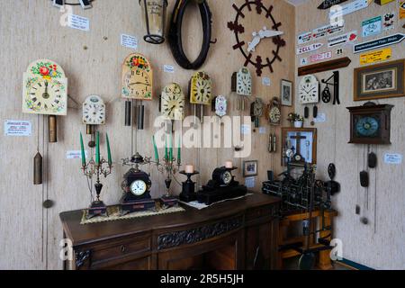 Musée de l'horloge, Bad Iburg, Basse-Saxe, Allemagne Banque D'Images