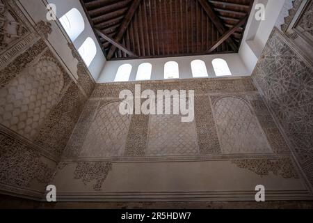 Intérieur de la synagogue de Cordoue - Cordoue, Andalousie, Espagne Banque D'Images